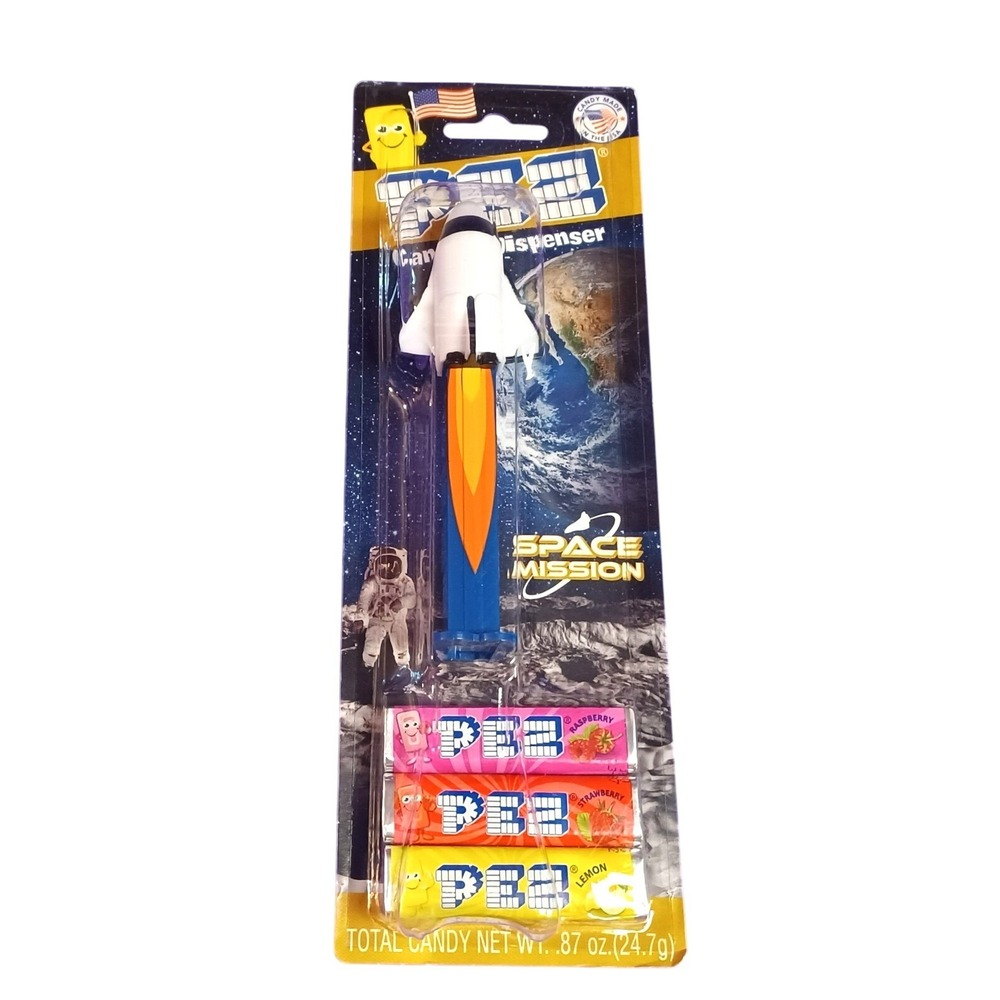NEW Outer Space Mission Rocket Launch PEZ Dispenser - Factory Sealed